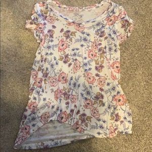 Floral tee